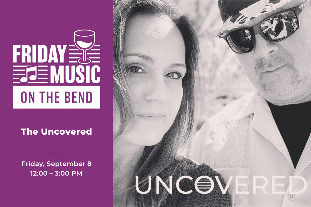 Live music in Sacramento with The Uncovered band at Scribner Bend Vineyards 9/8/23