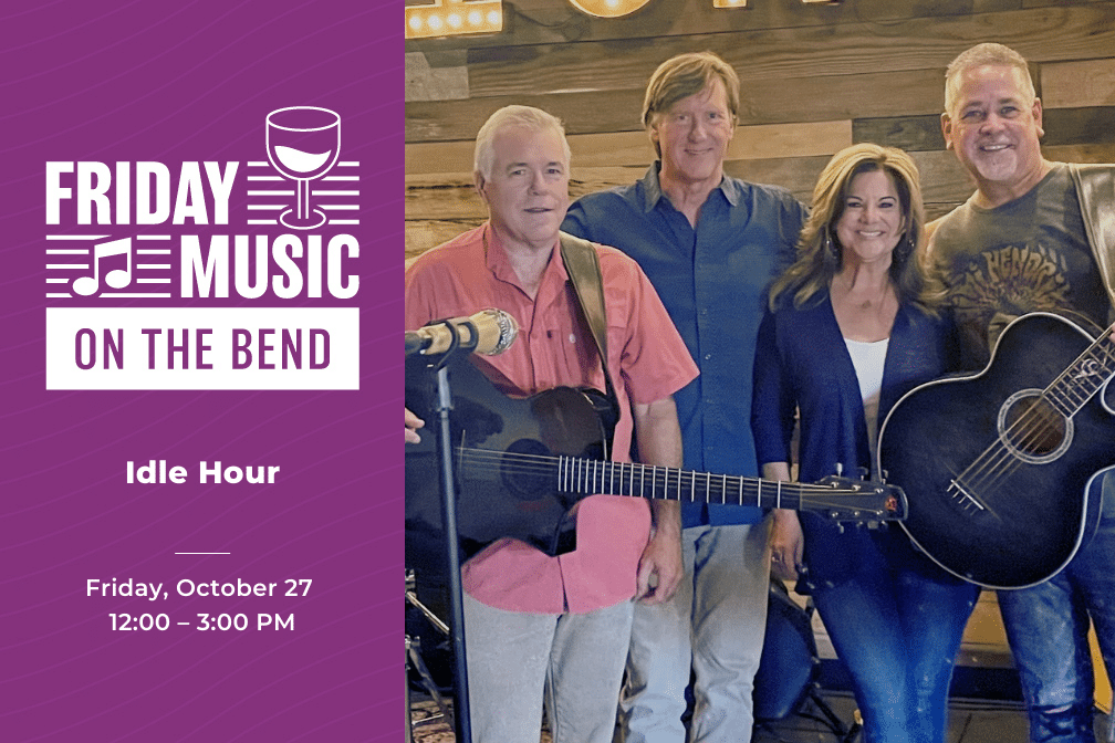 Live Music at Scribner Bend Vineyards with Idle Hour 10.27.23