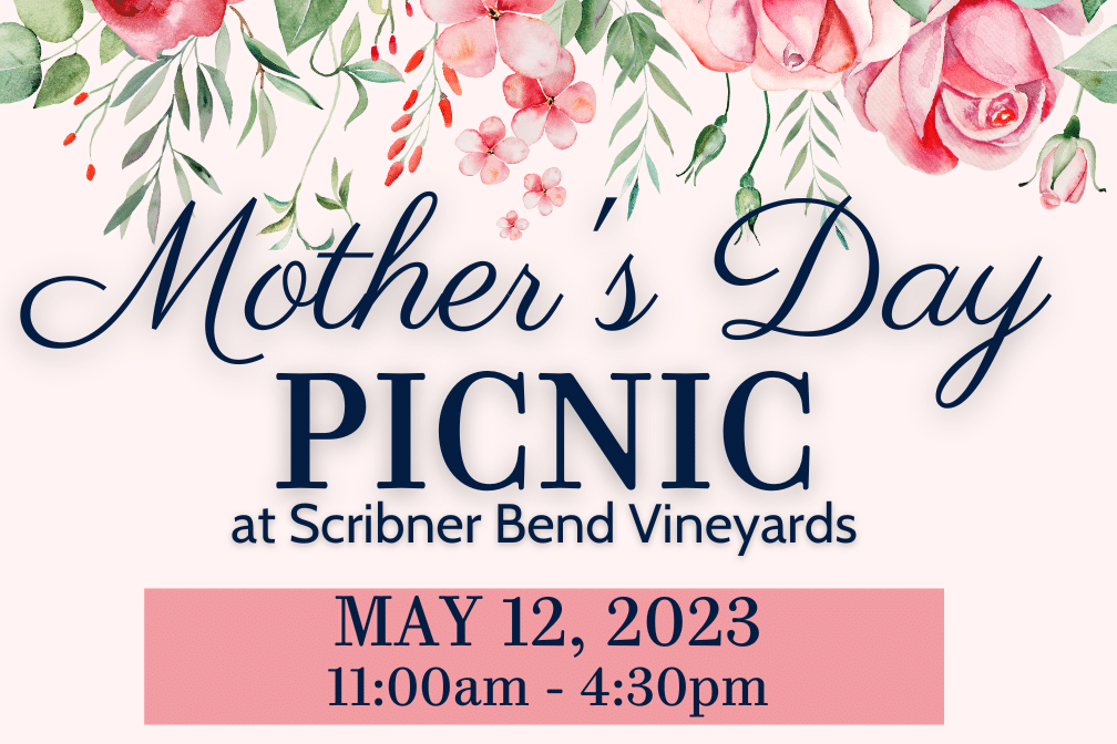 Mother's Day Picnic in Sacramento at Scribner Bend Vineyards
