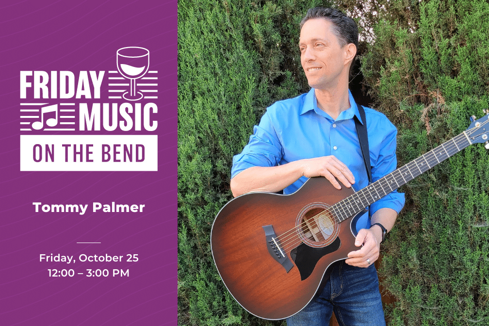 Live Music at Scribner Bend Vineyards with Tommy Palmer