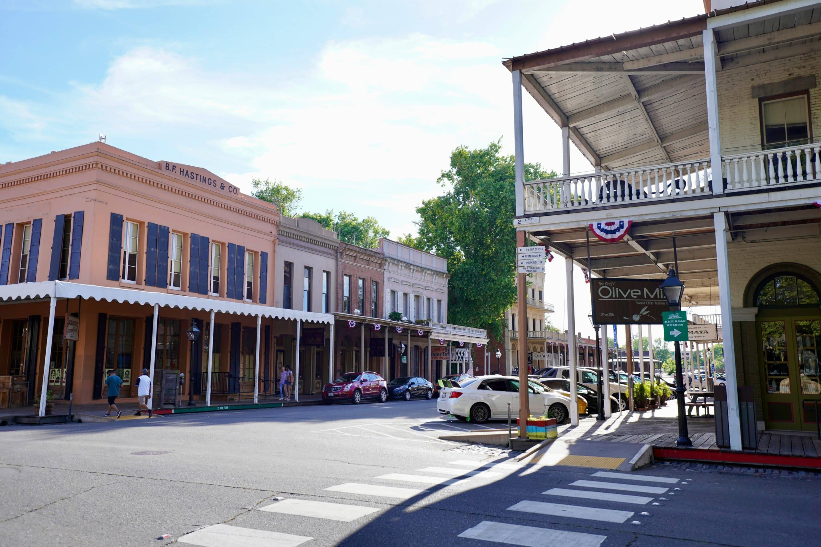 Old Sacramento is the perfect place to begin your day.