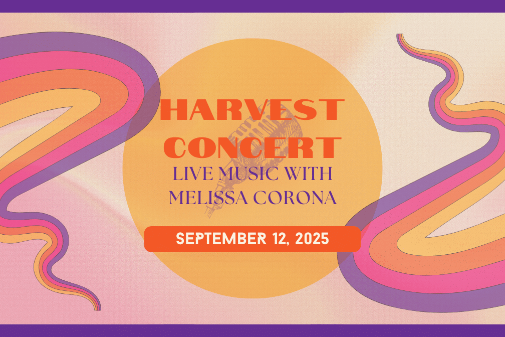Harvest Concert at Scribner Bend Vineyards on Friday, September 12th from 5:30-9pm.